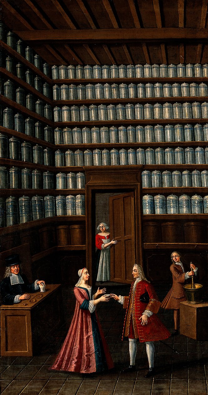 Pharmacie, vers 1700 - Unbekannt