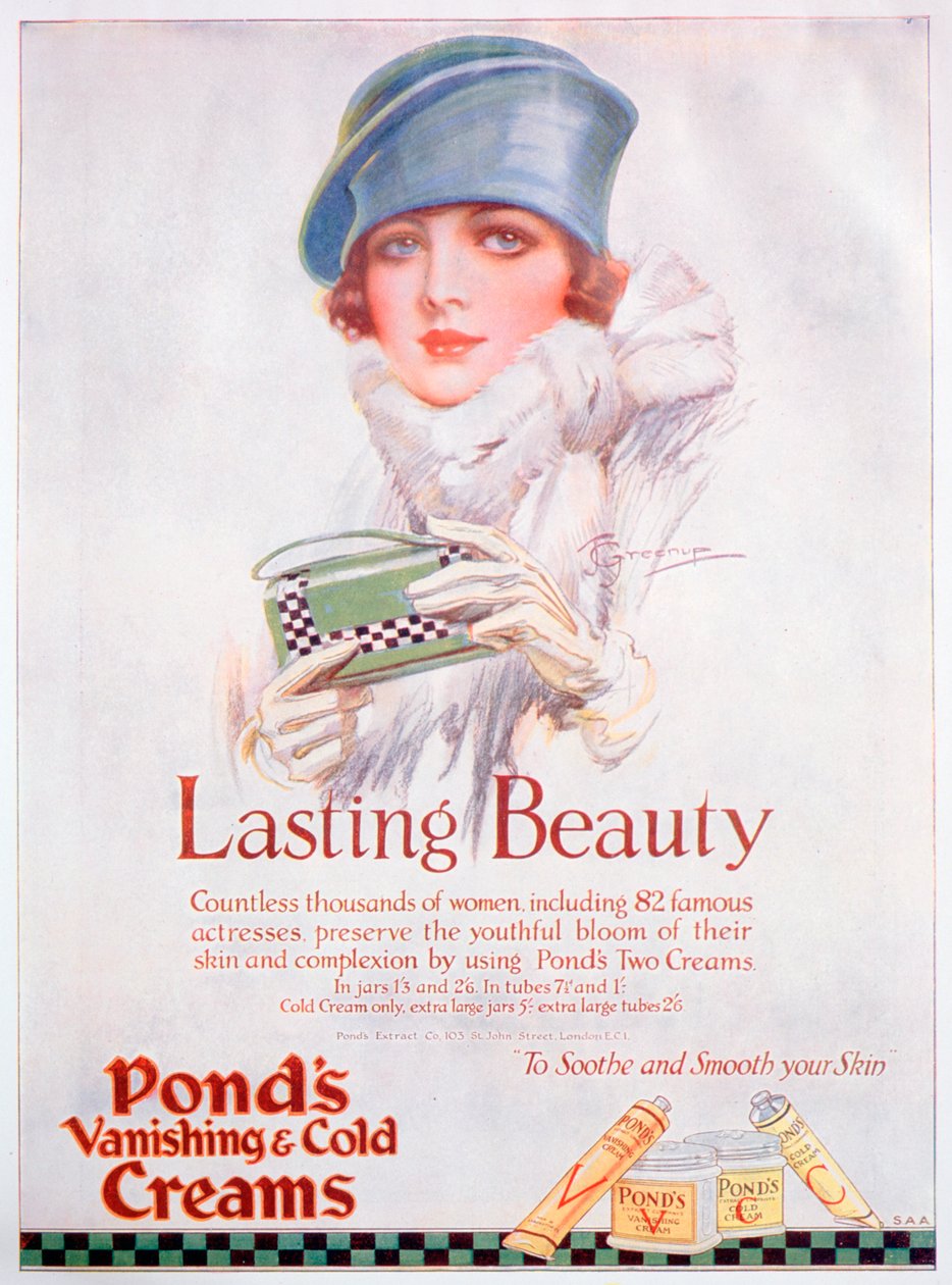 Publicité pour Ponds Cream, 1927 - Unbekannt