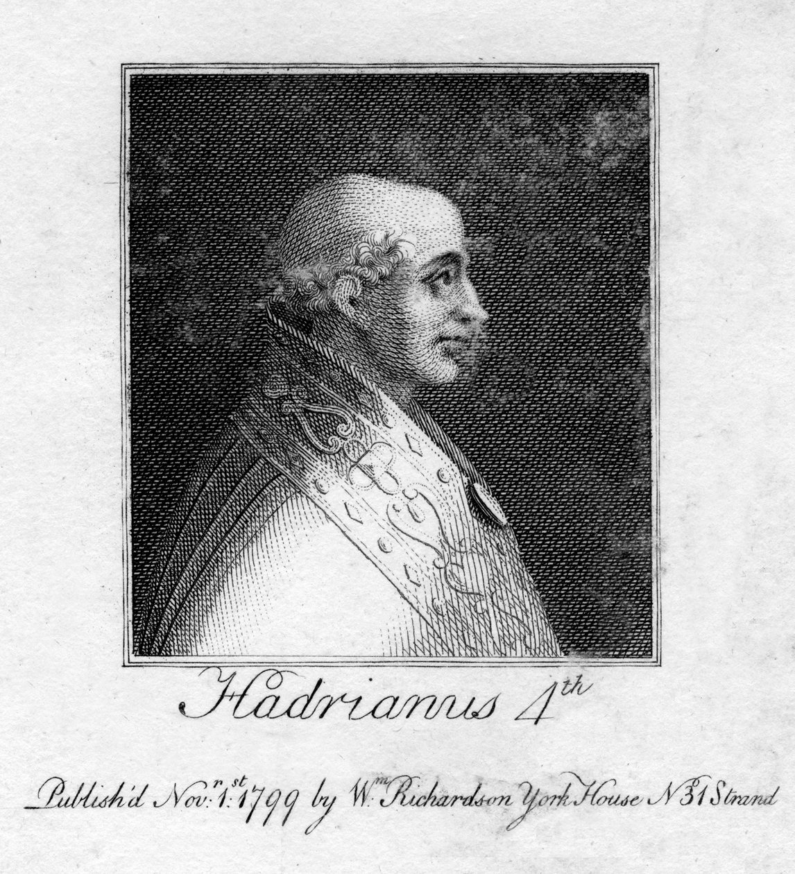 Pape Adrien IV, 1799 - Unbekannt