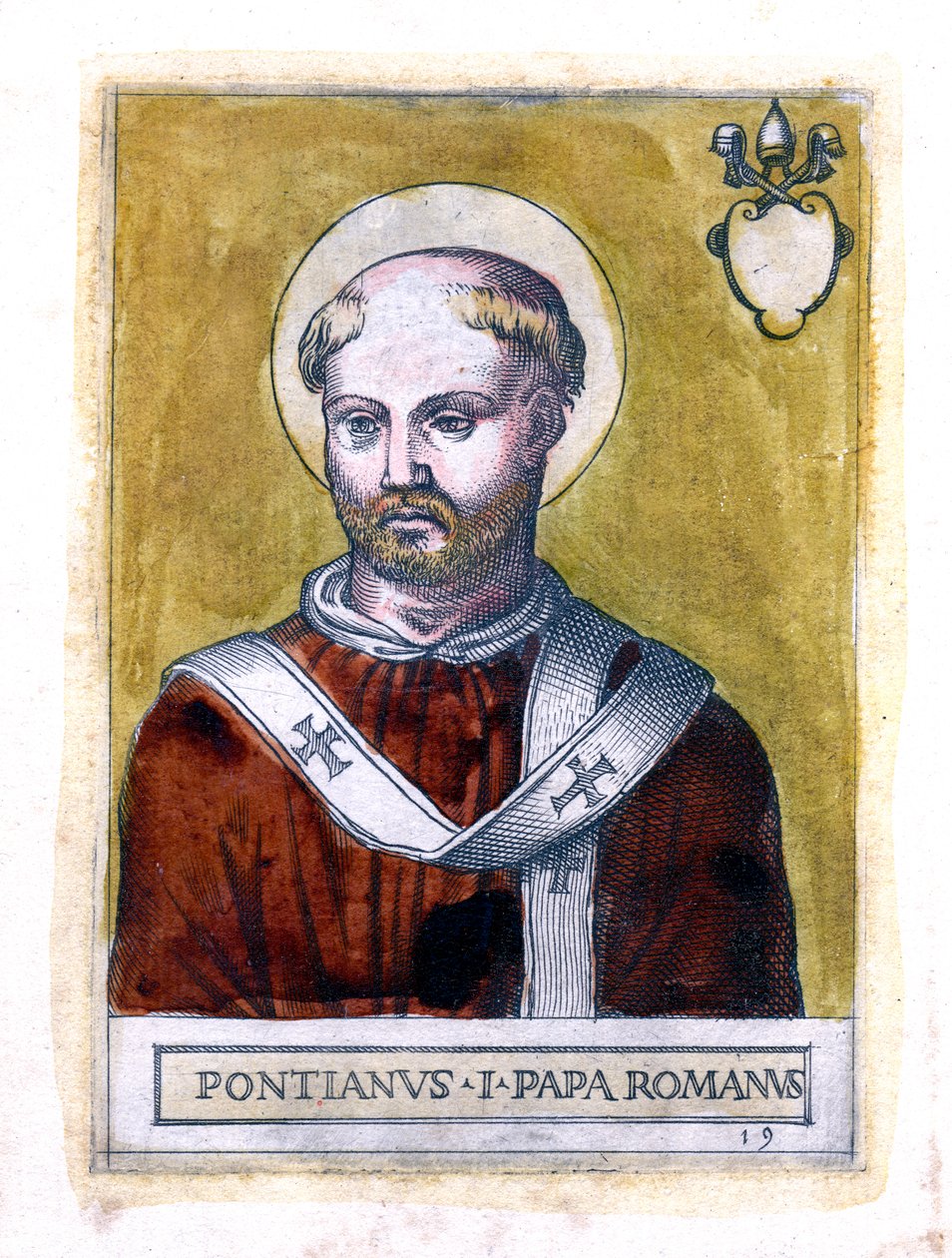 Pape Pontien I - Unbekannt
