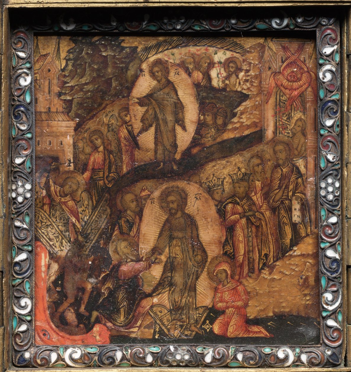 Icône triptyque portable, 1600s - Unbekannt