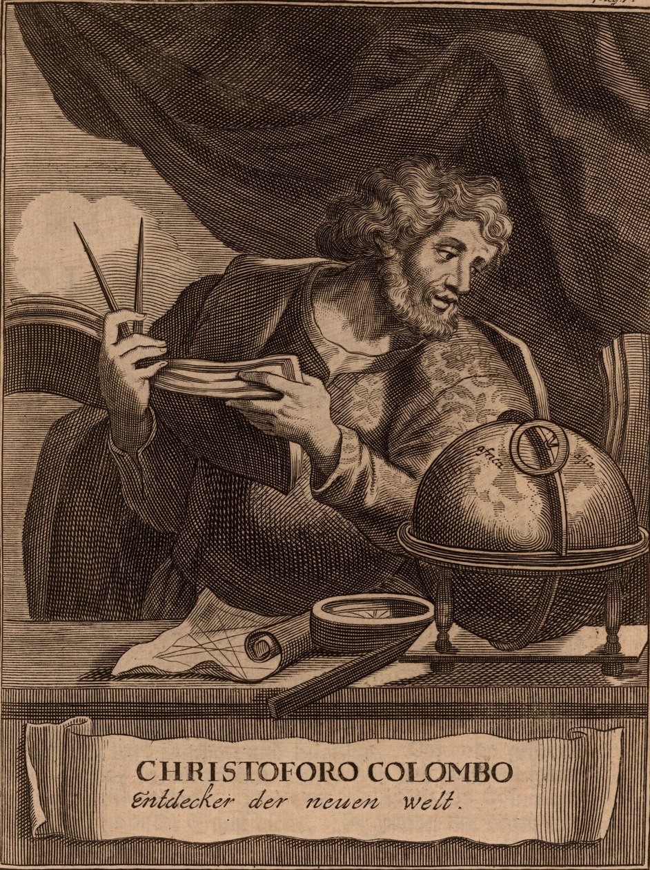 Portrait de Christophe Colomb, 1681 - Unbekannt