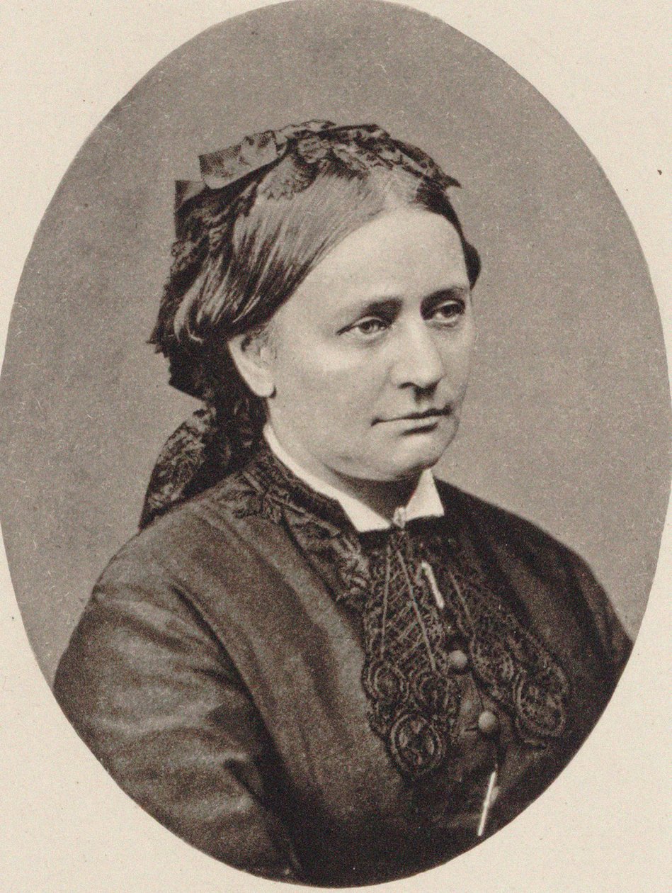 Portrait de Clara Schumann 1819-1896, 1870 - Unbekannt