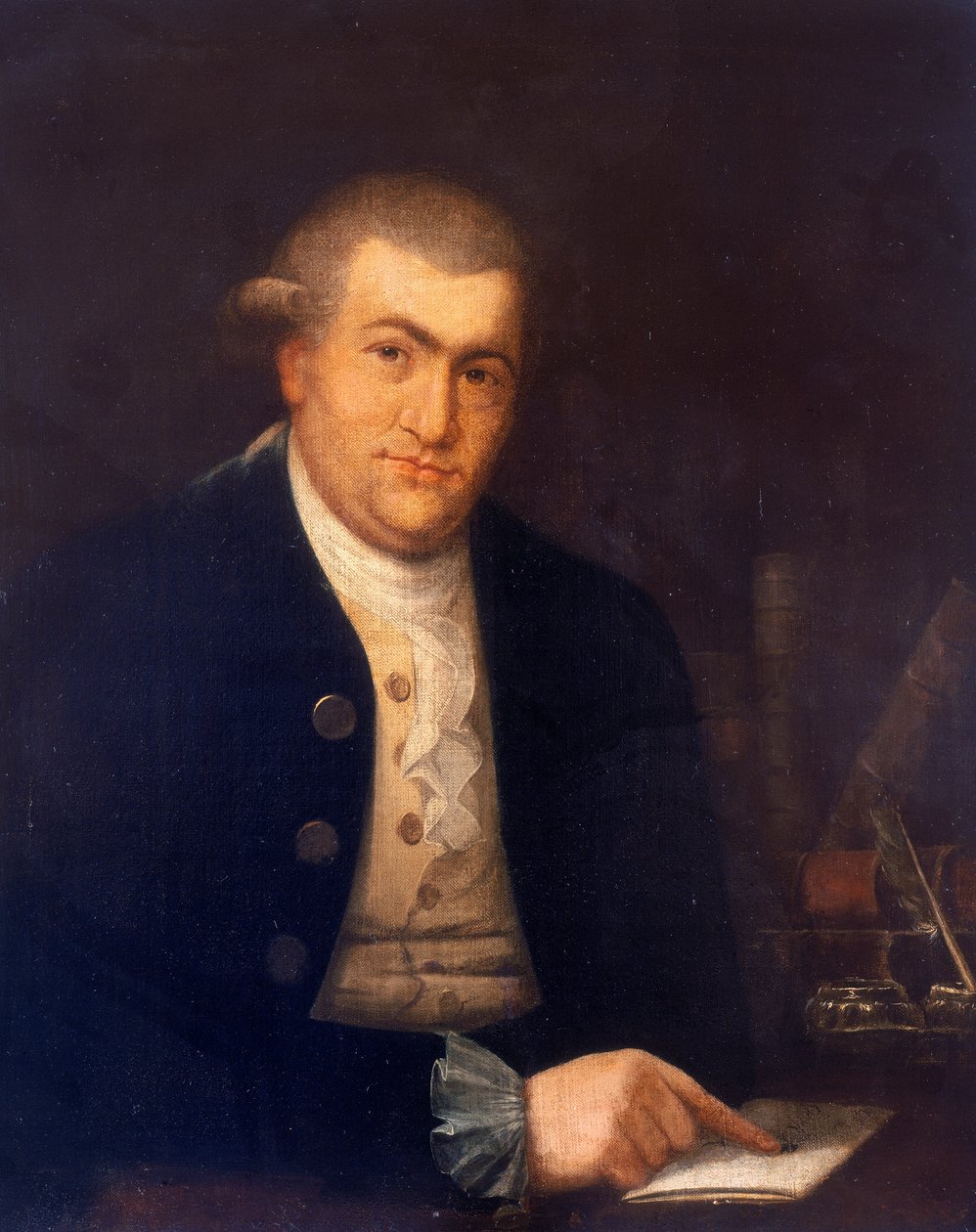 Portrait de David Garrick, vers 1770 - Unbekannt