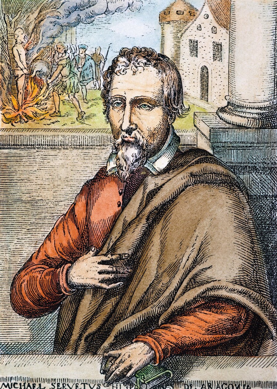 Portrait de Miguel Servet - Unbekannt