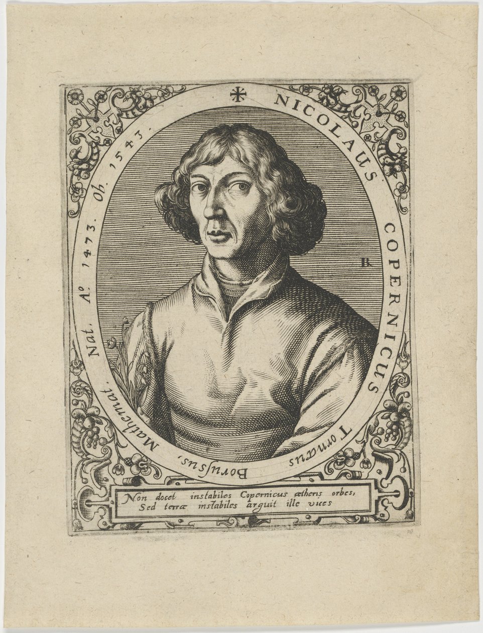 Portrait de Nicolas Copernic 1473-1543, 1598 - Unbekannt