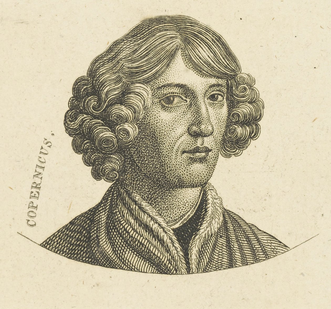 Portrait de Nicolas Copernic 1473-1543, vers 1830-1840 - Unbekannt
