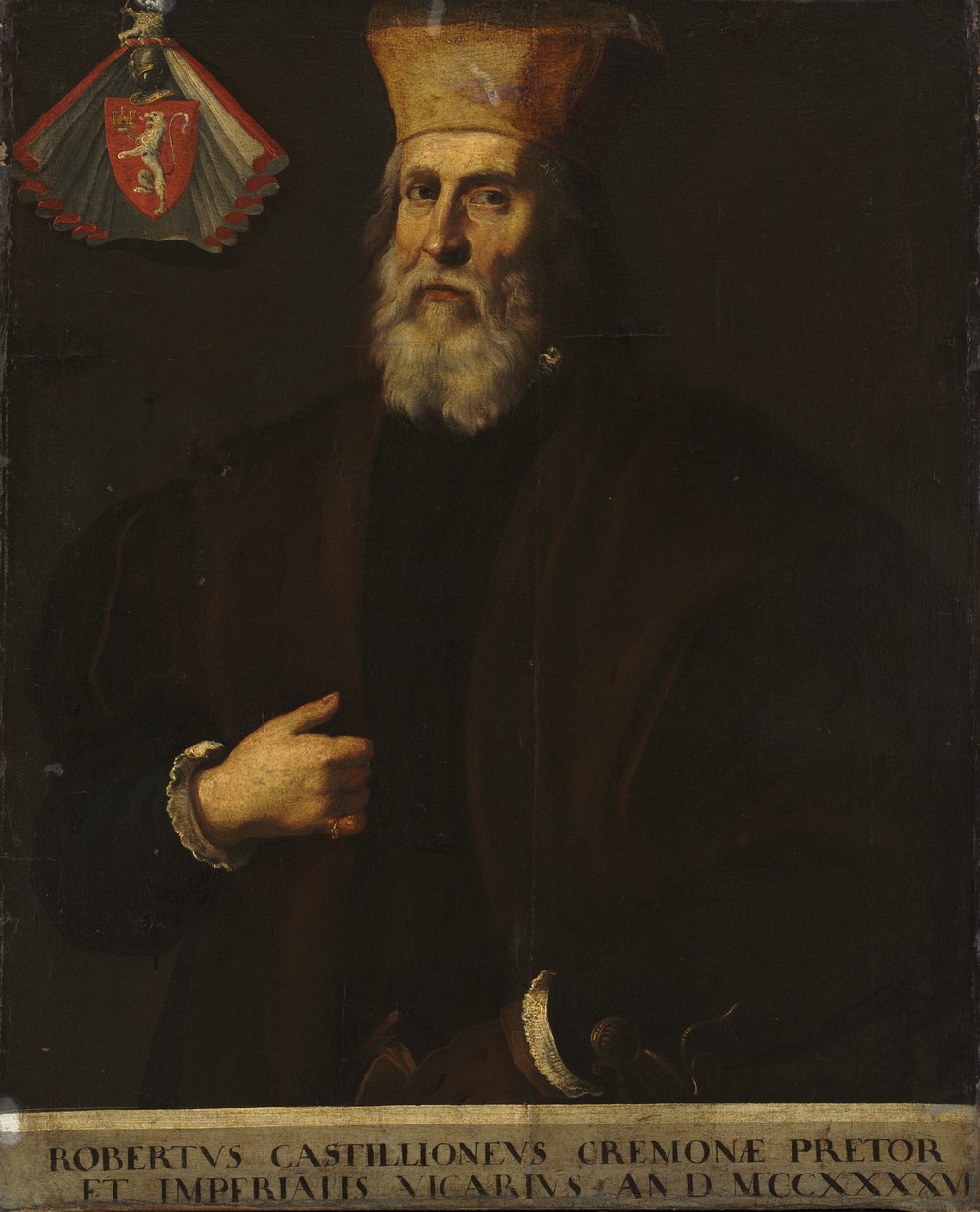 Portrait de Roberto Castiglione, début des années 1600 - Unbekannt