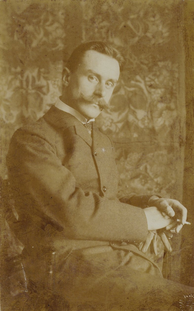Portrait de Thomas Mann 1875-1955, vers 1902 - Unbekannt