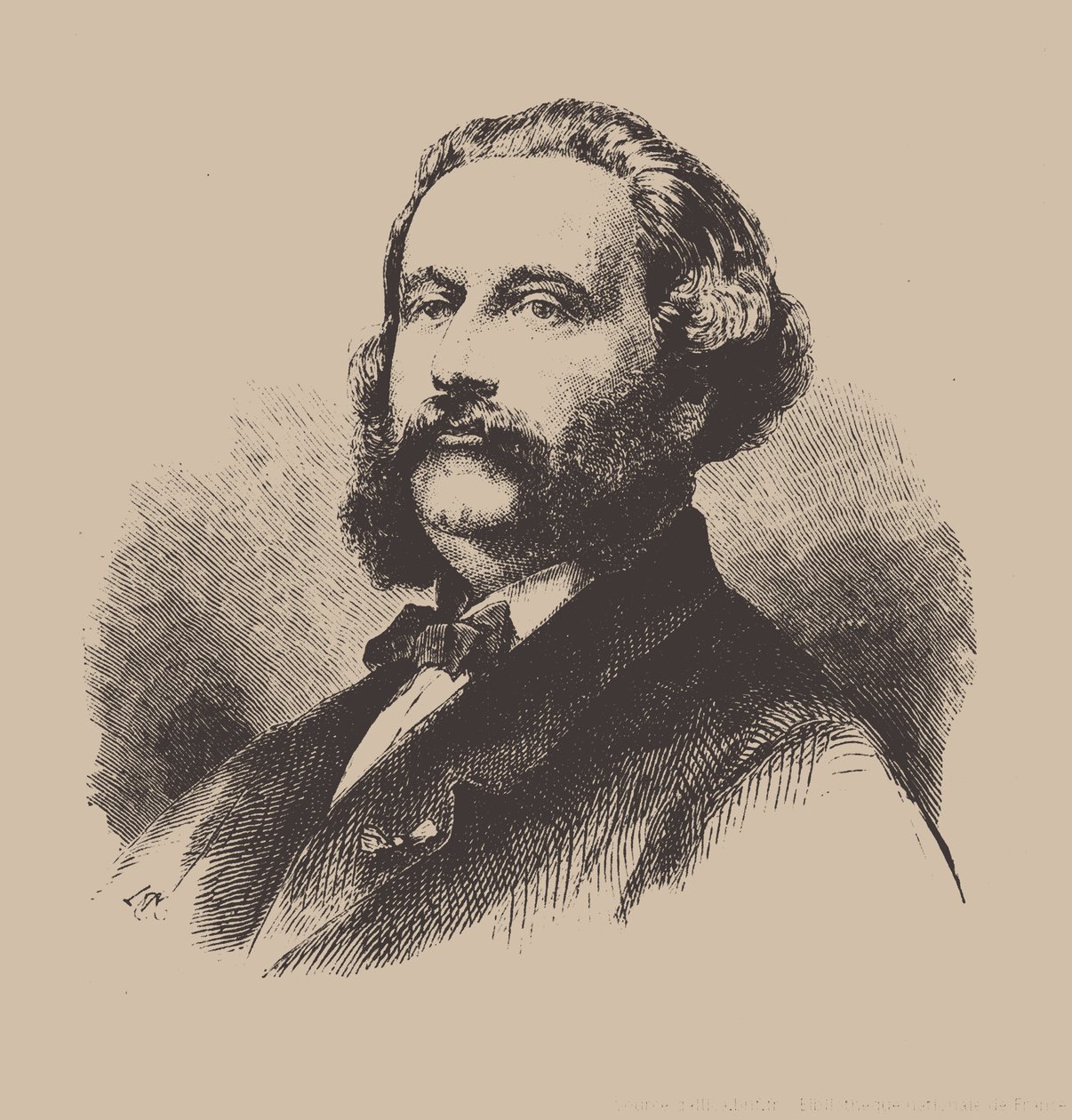 Portrait du compositeur Alfred Jaëll 1832-1882 - Unbekannt