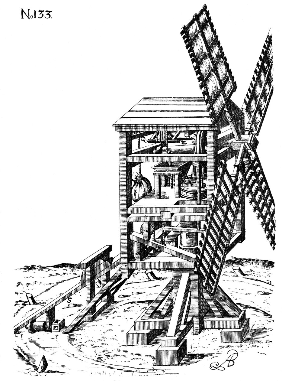 Moulin à vent, 1620 - Unbekannt