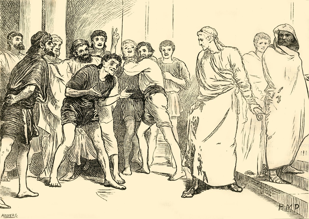 Posthumius dans le théâtre de Tarente, 1890 - Unbekannt