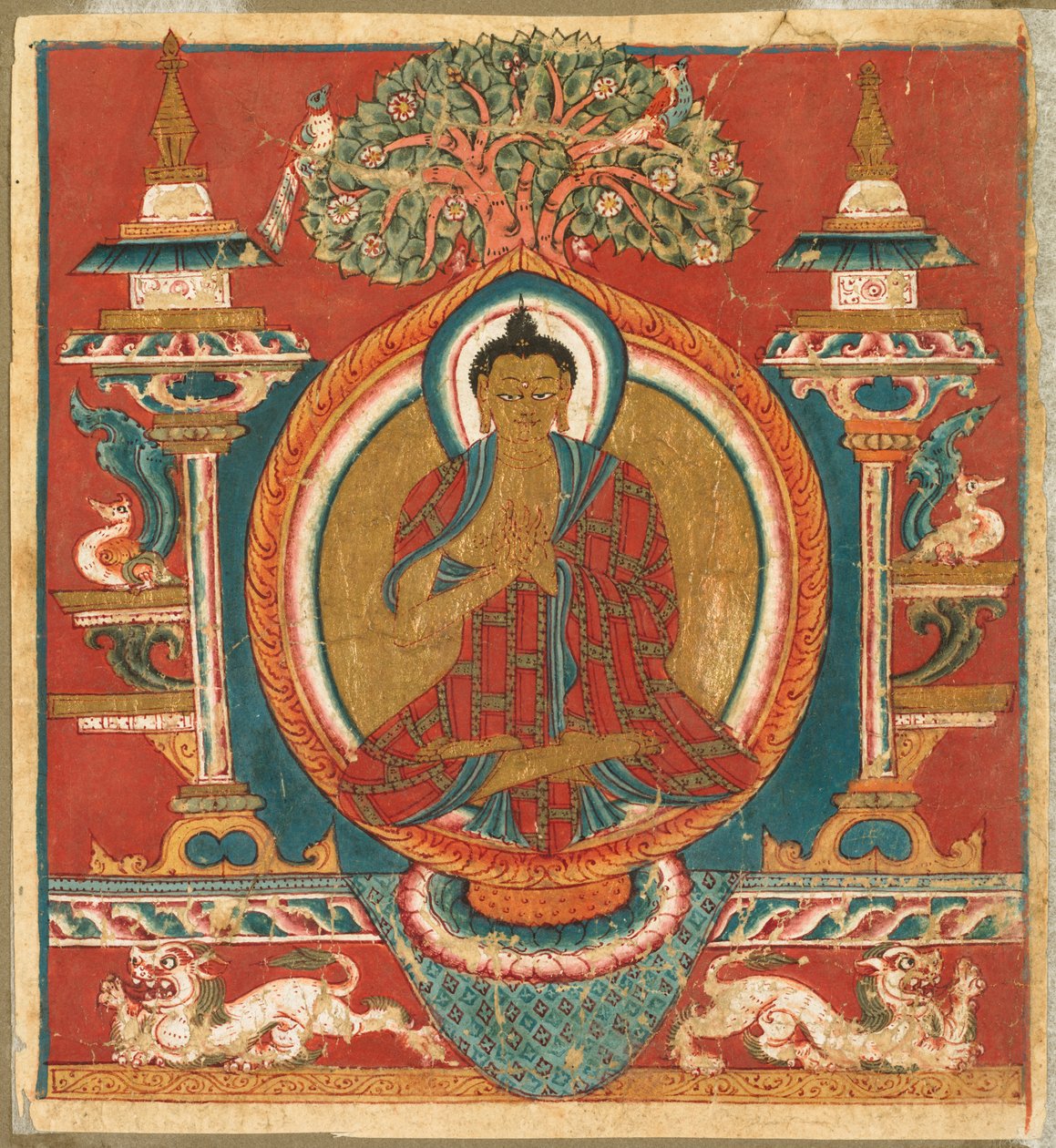 Prédication de Sakyamuni, années 1000 - Unbekannt