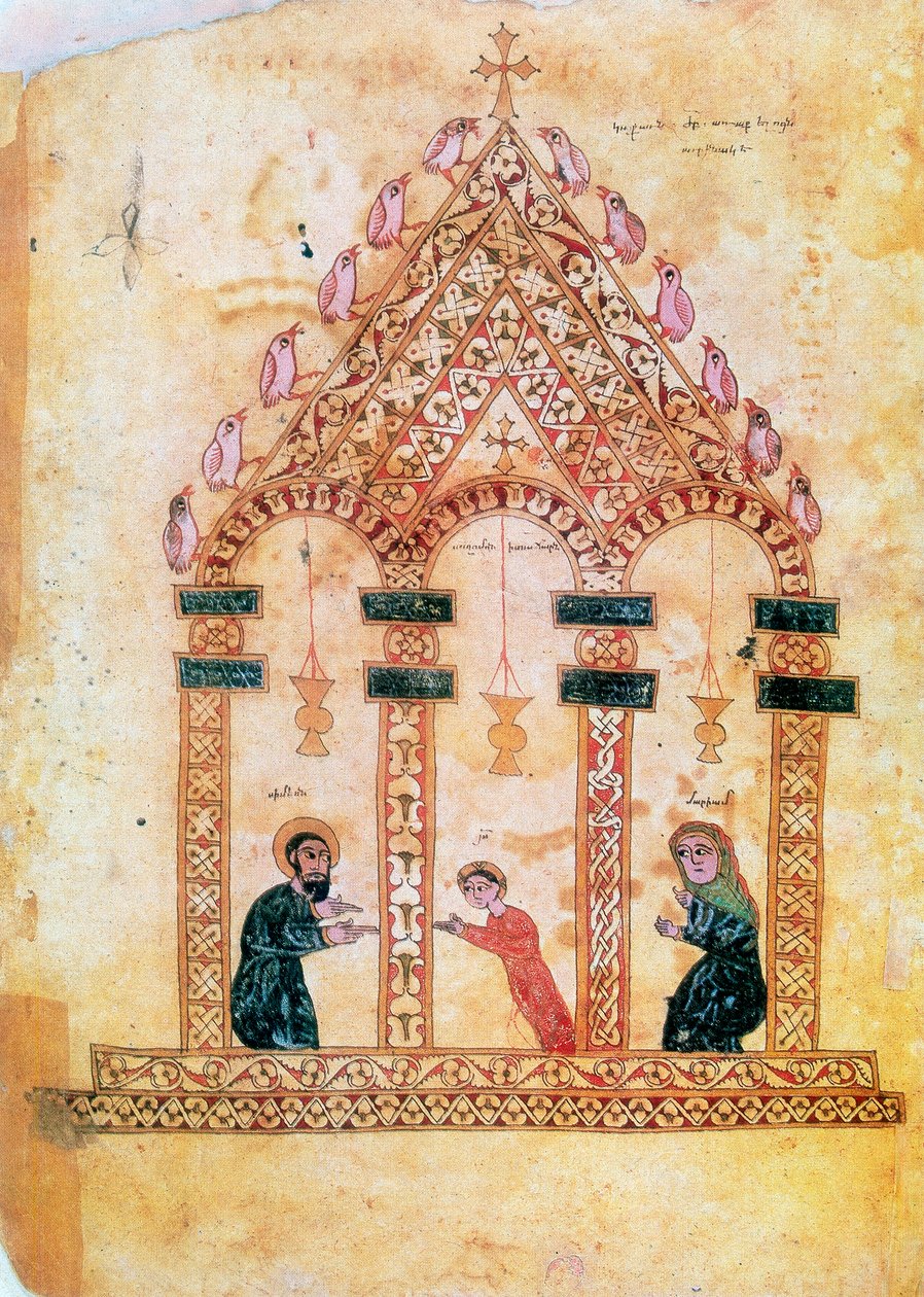 Présentation de Jésus au Temple, 13e siècle - Unbekannt
