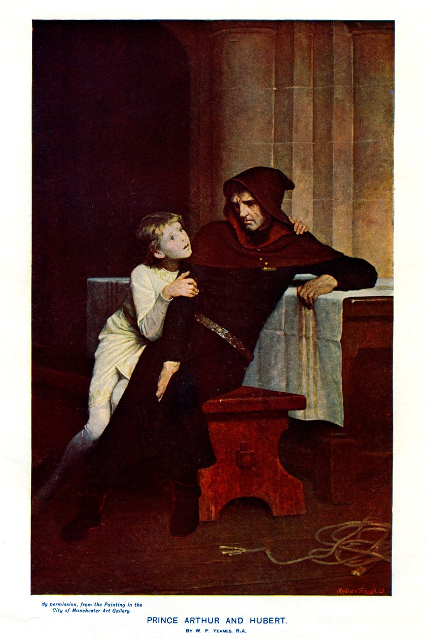 Prince Arthur et Hubert, 19e siècle - Unbekannt