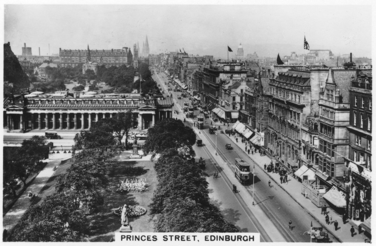 Rue de la Princesse, Édimbourg, 1936 - Unbekannt