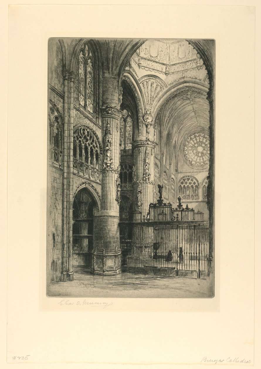 Impression, Cathédrale de Burgos - Unbekannt