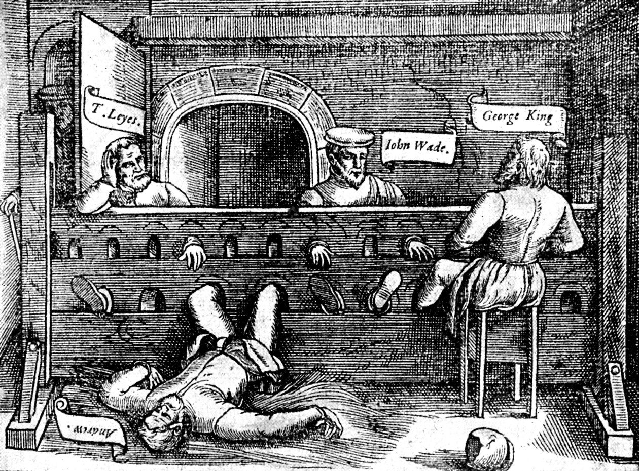 Prisonniers dans la tour des Lollards - Unbekannt