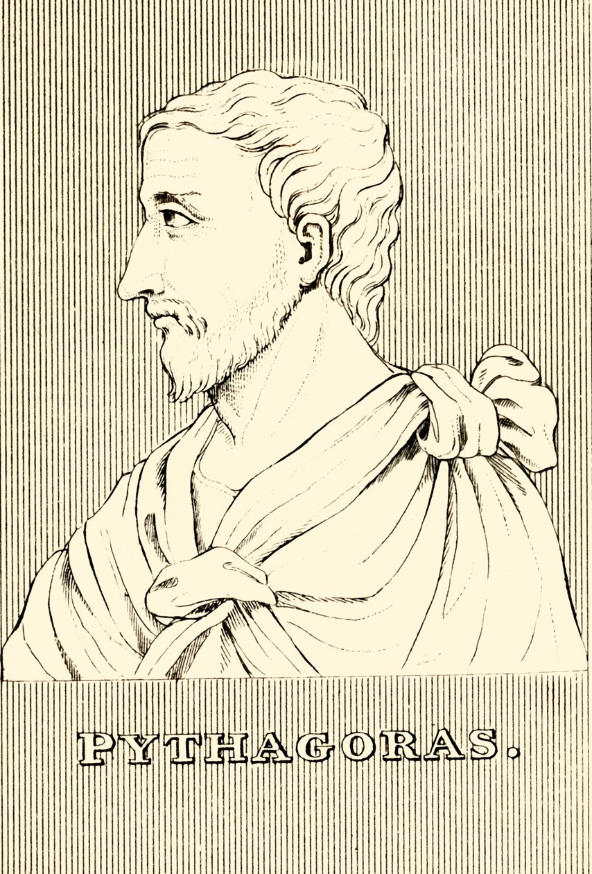 Pythagore, vers 570-495 av. J.-C., 1830 - Unbekannt
