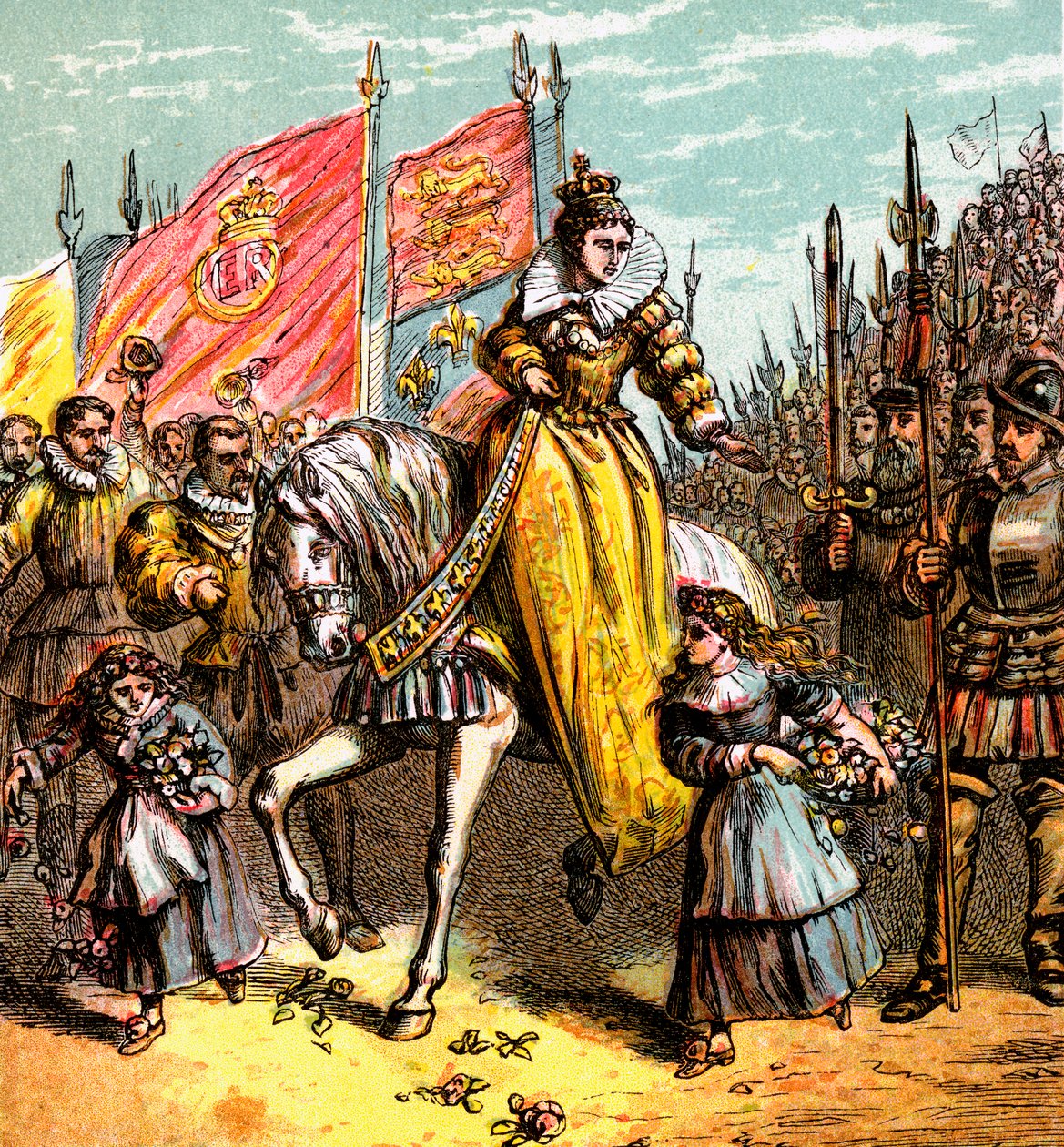 Accession de la reine Élisabeth, 1558, vers 1850 - Unbekannt