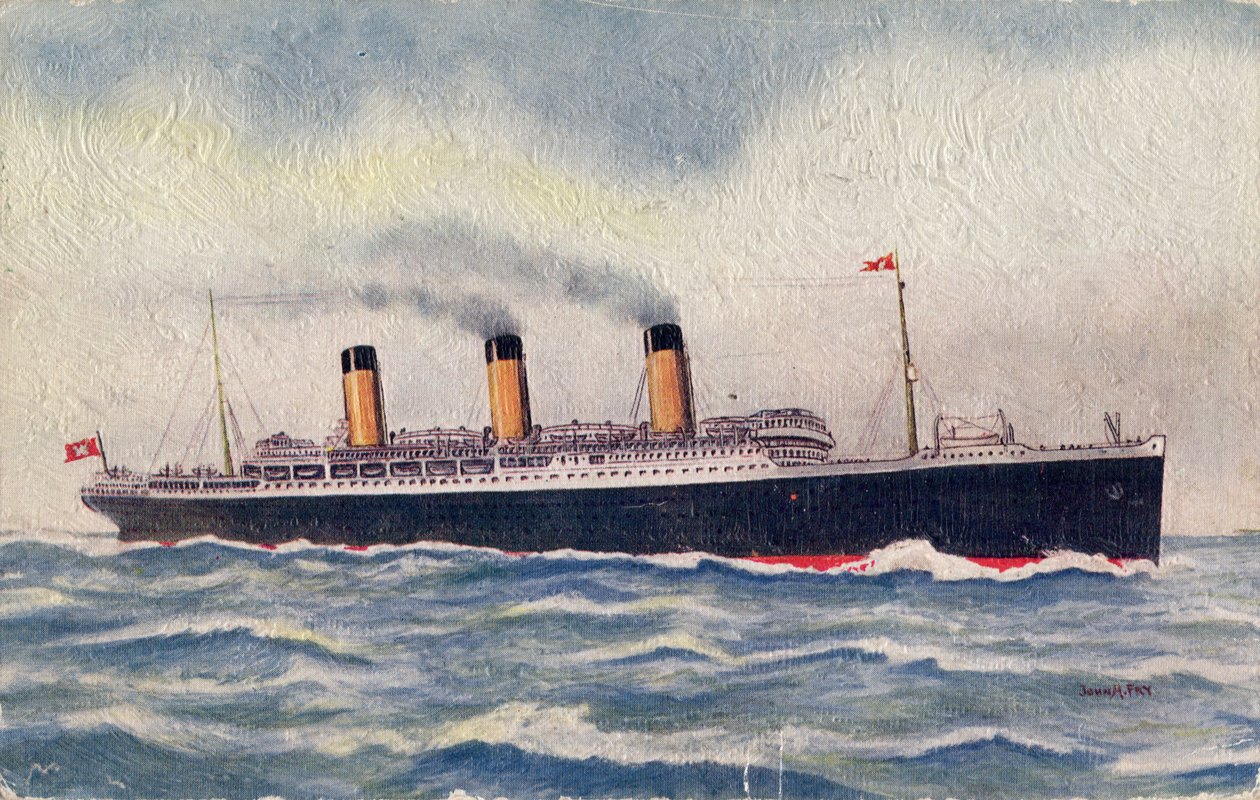 RMS Majestic, White Star Line - Unbekannt