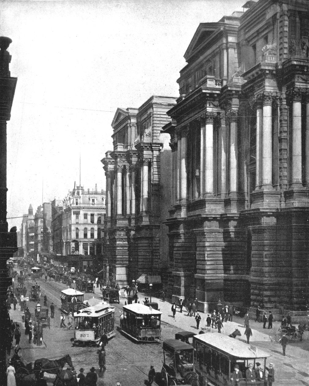 Rue Randolph, Chicago, Illinois, USA, vers 1900 - Unbekannt