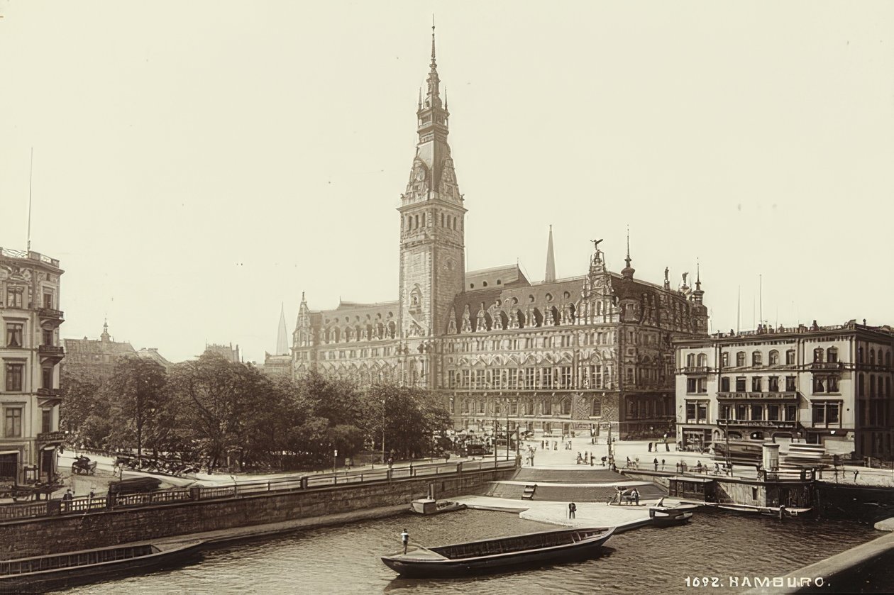 Hôtel de ville de Hambourg - Unbekannt