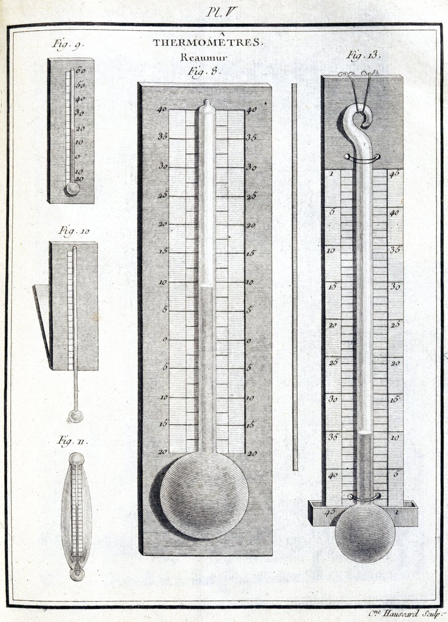 Thermomètres de Réaumur - Unbekannt