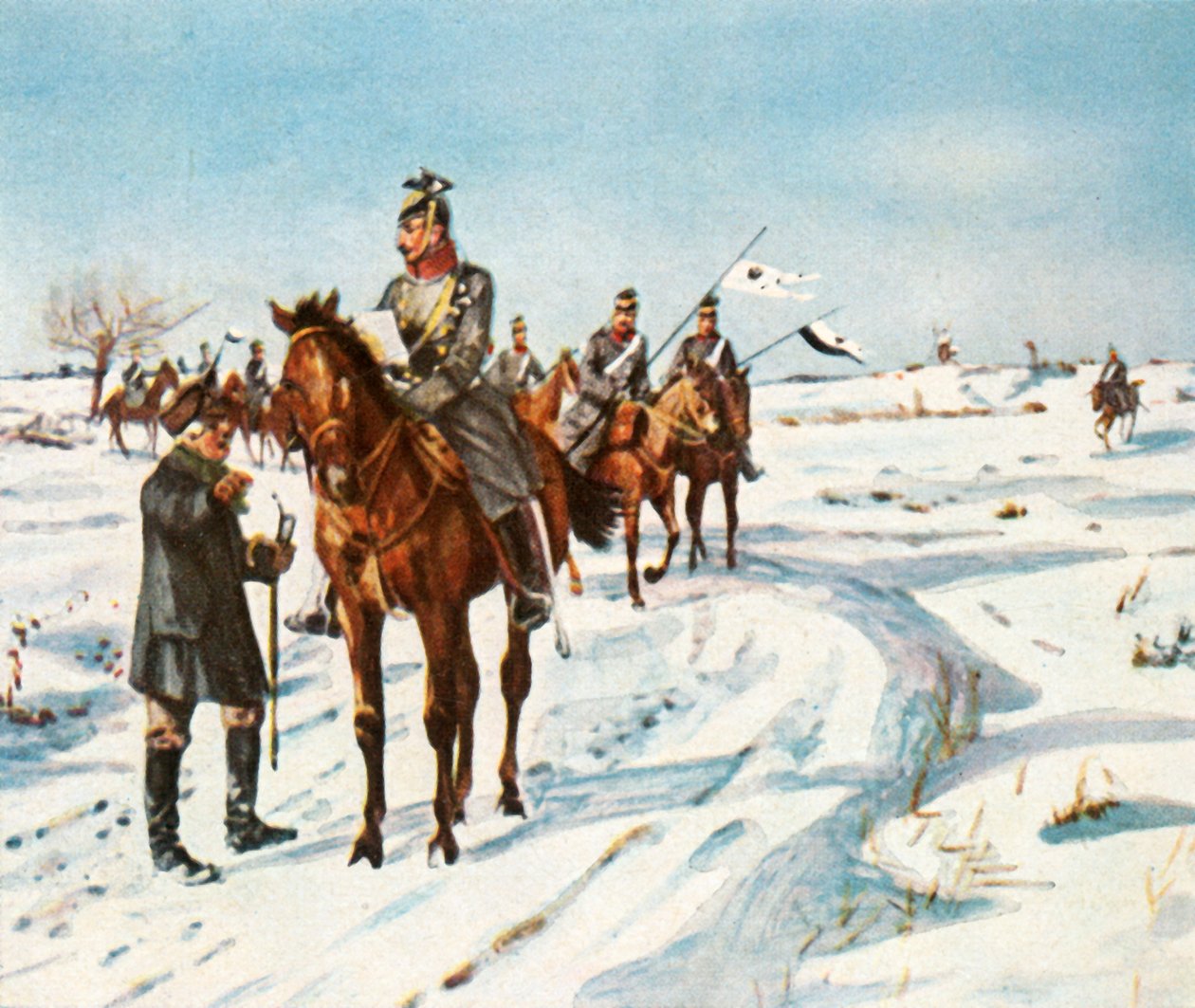 Cavaliers de reconnaissance, 1870-71, 1936 - Unbekannt
