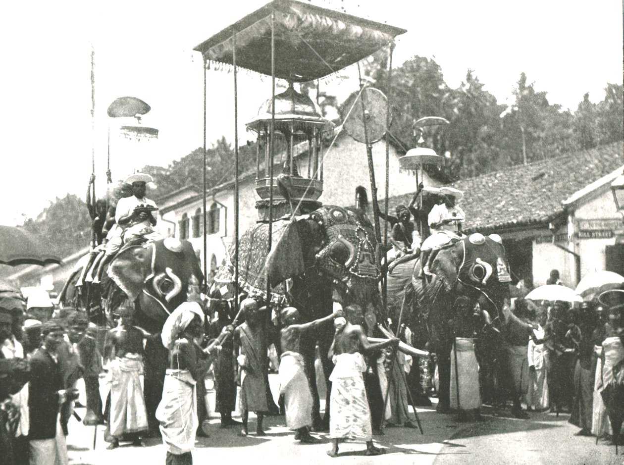 Procession religieuse, Colombo, Ceylan - Unbekannt