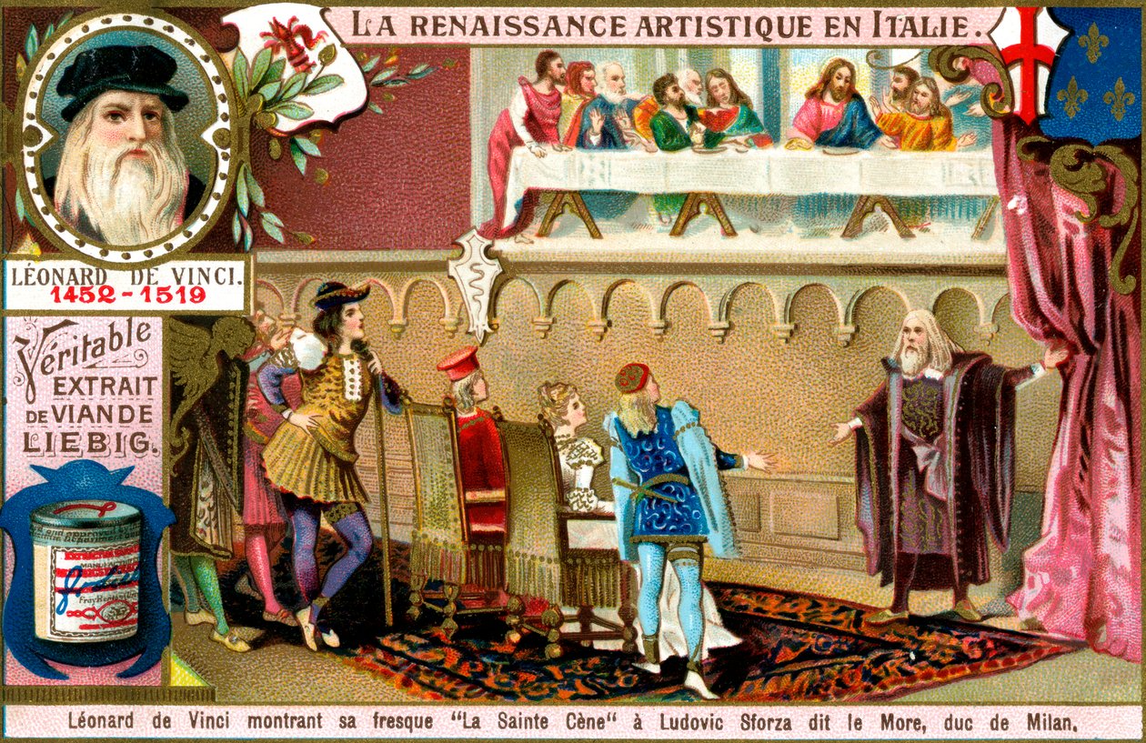 Art de la Renaissance en Italie : Léonard de Vinci, vers 1900 - Unbekannt