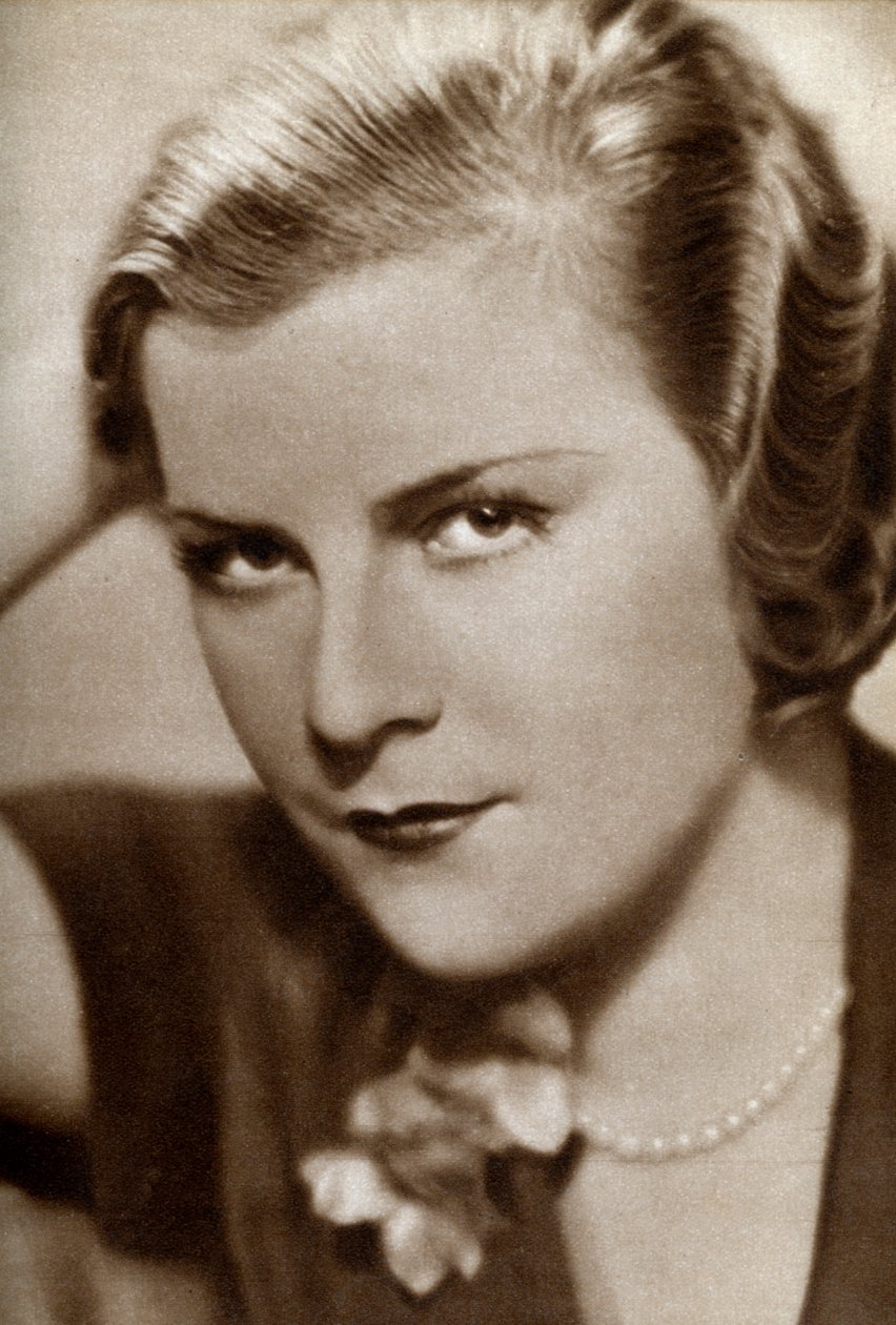Renate Müller, actrice allemande, 1933 - Unbekannt