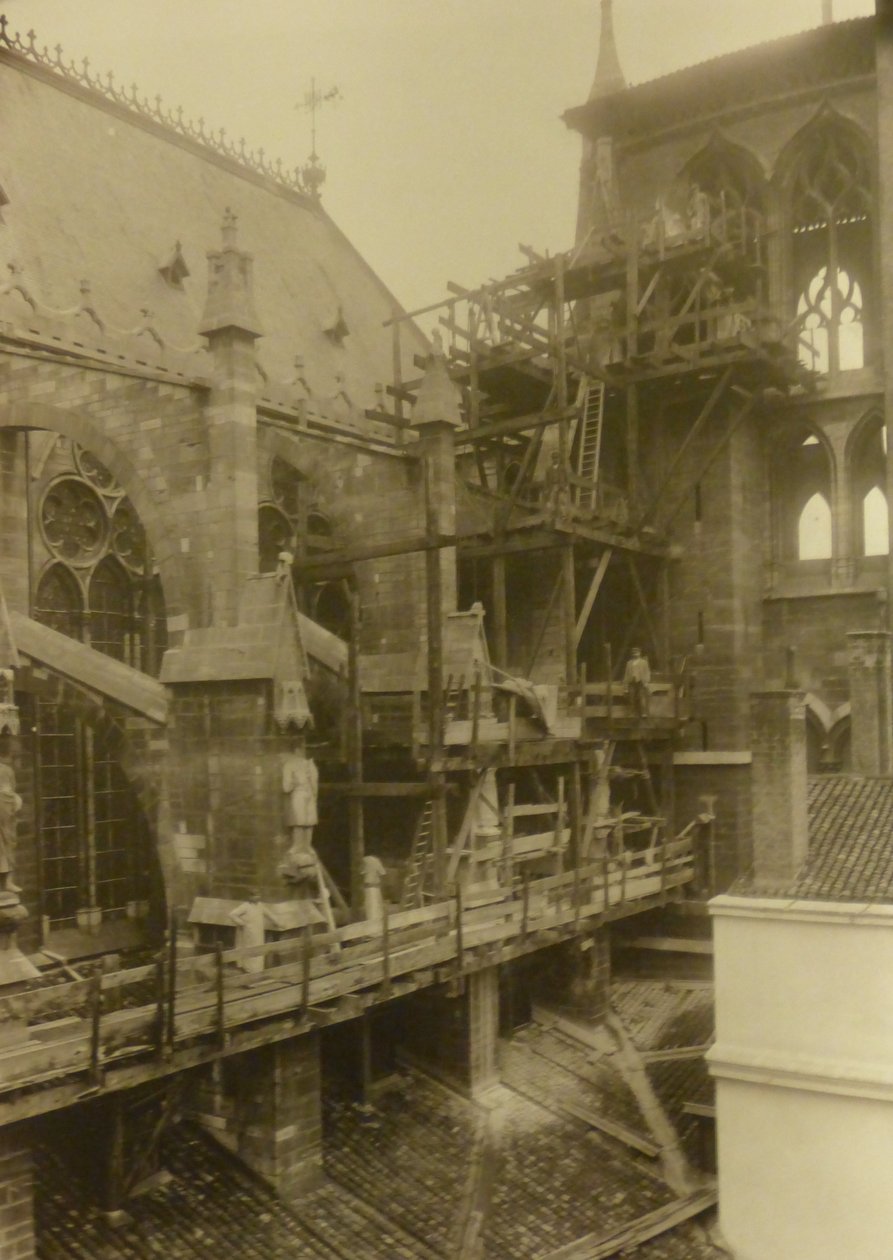 Restauration des arcs-boutants - Unbekannt