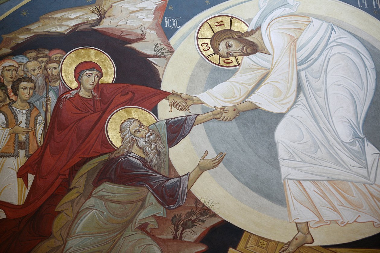 Résurrection, Jésus, Adam et Ève, Vienne, Autriche - Unbekannt