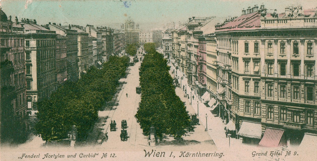 Ringstraße Kärntner Ring, Vienne - Unbekannt