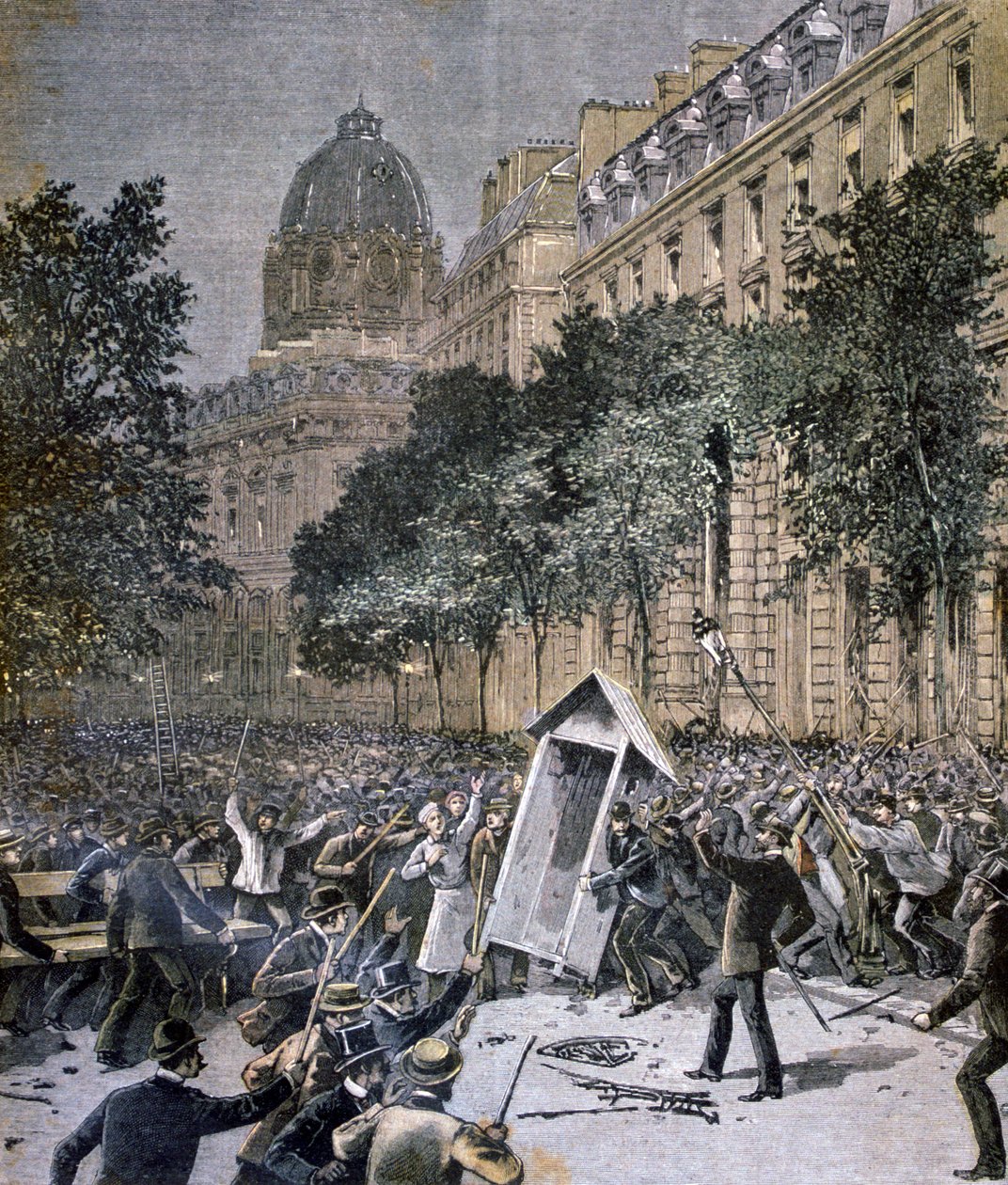 Émeutes à Paris, 1893 - Unbekannt