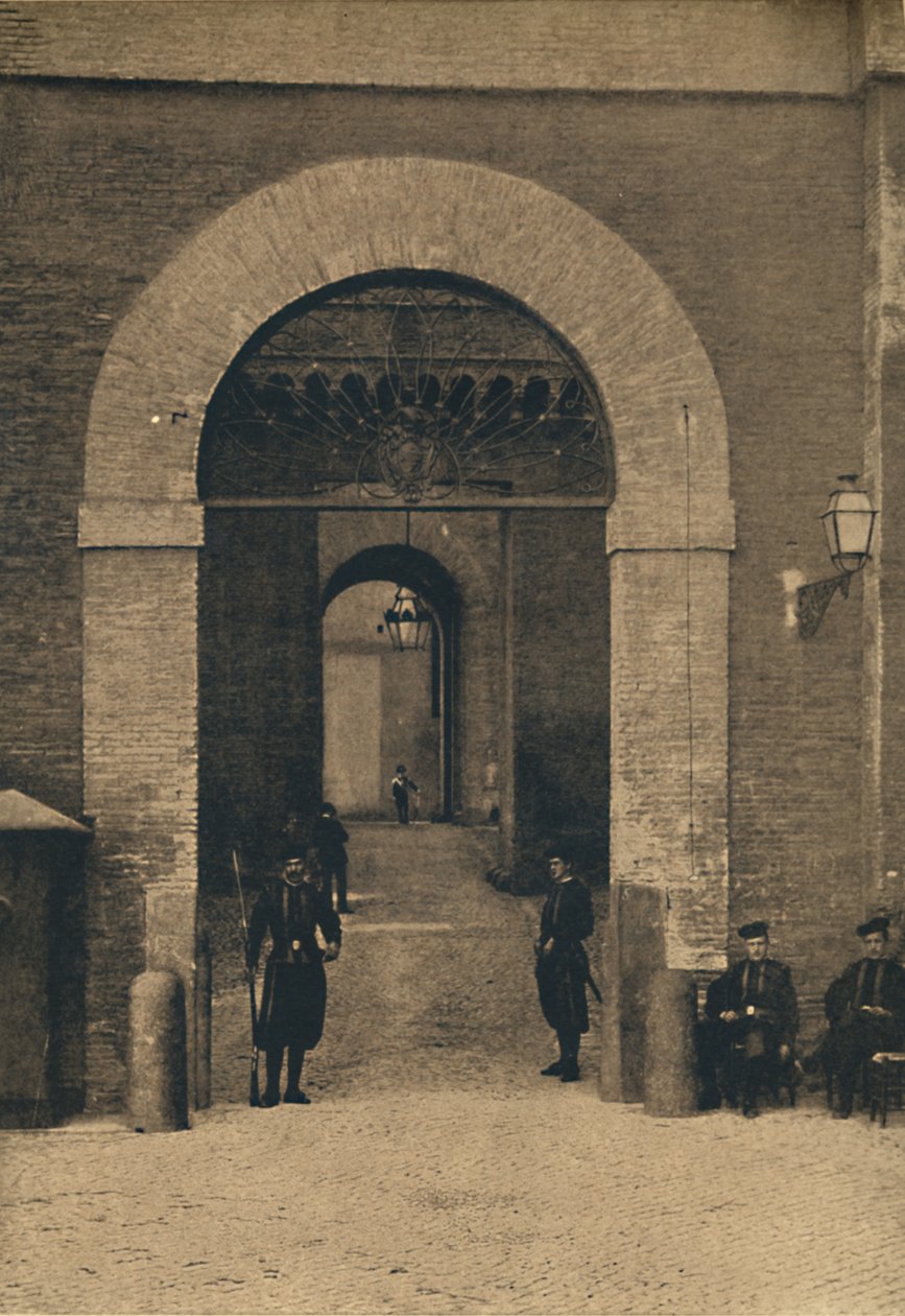 Rome - Entrée du Palais du Vatican, 1910 - Unbekannt