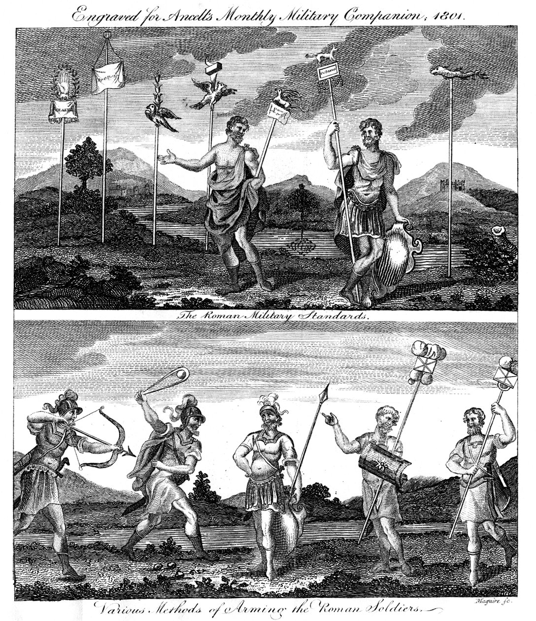 Soldats romains, 1801 - Unbekannt