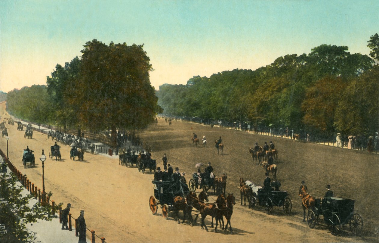 Rotten Row, Hyde Park, Londres - Unbekannt