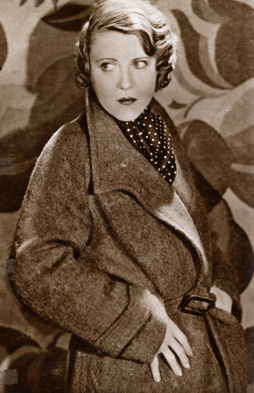 Ruth Chatterton, actrice américaine, 1933 - Unbekannt