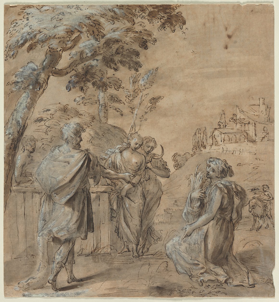 Ruth et Boaz, 1600s - Unbekannt