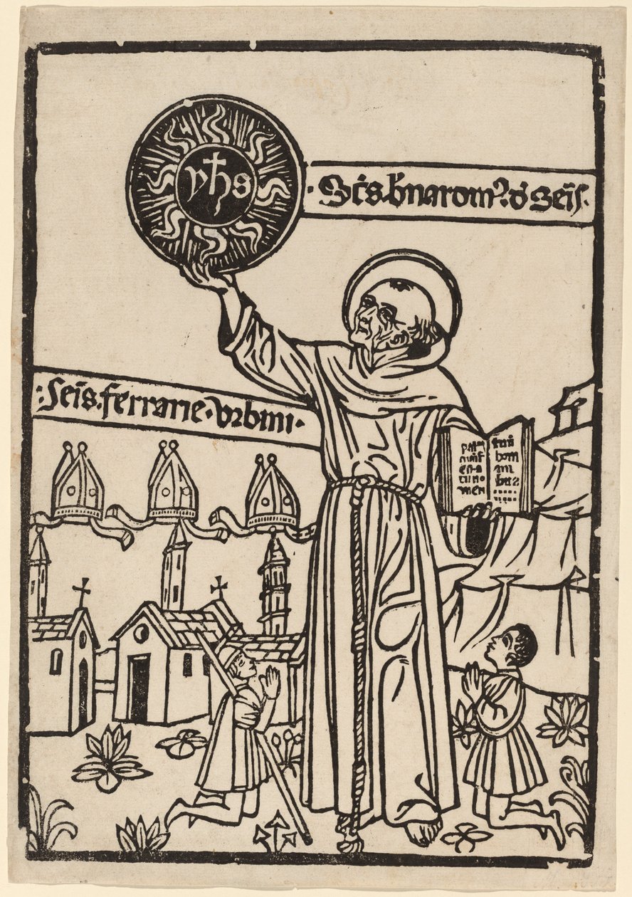 Saint Bernardin de Sienne, 1470-1480 - Unbekannt
