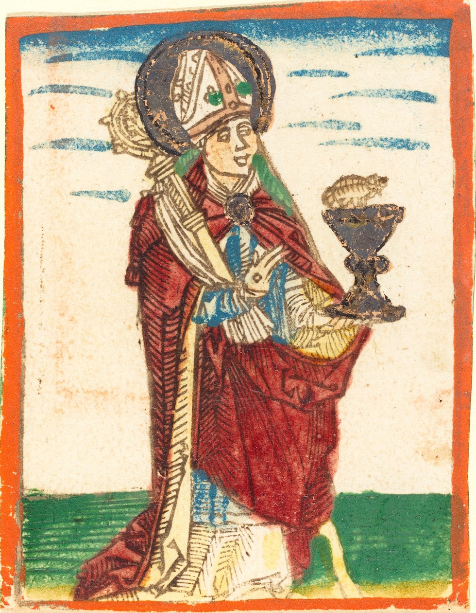 Saint Conrad de Constance, 1480-1490 - Unbekannt