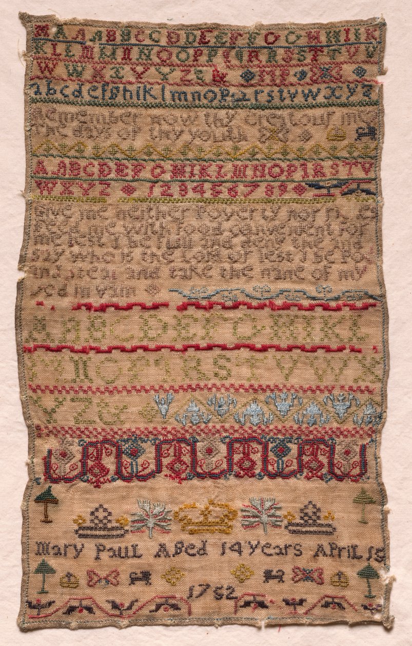 Échantillon, 1752 - Unbekannt