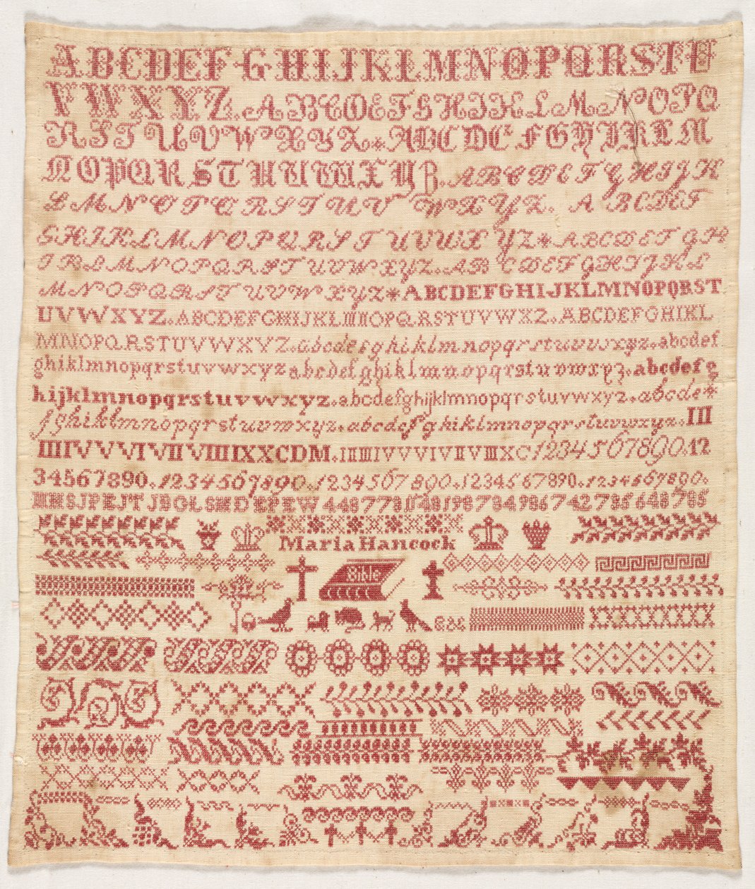 Échantillon, 1800s - Unbekannt