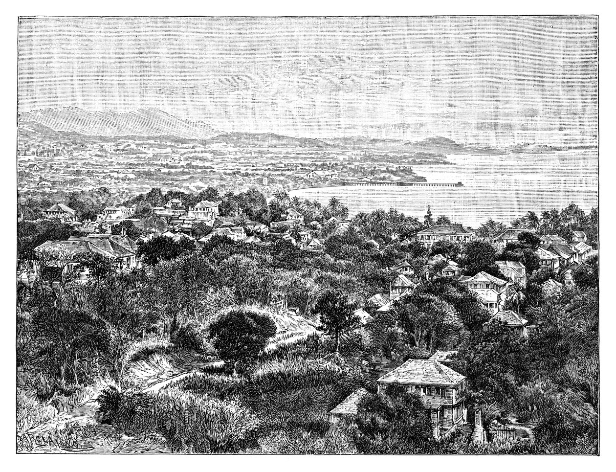 Île Santa Cruz, vers 1890 - Unbekannt