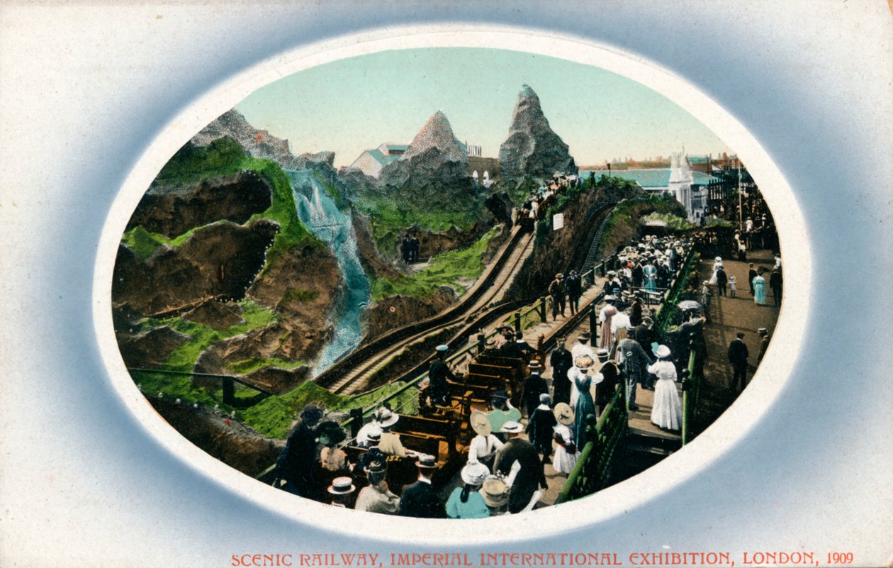 Chemin de fer scénique, Exposition internationale impériale, Londres, 1909 - Unbekannt