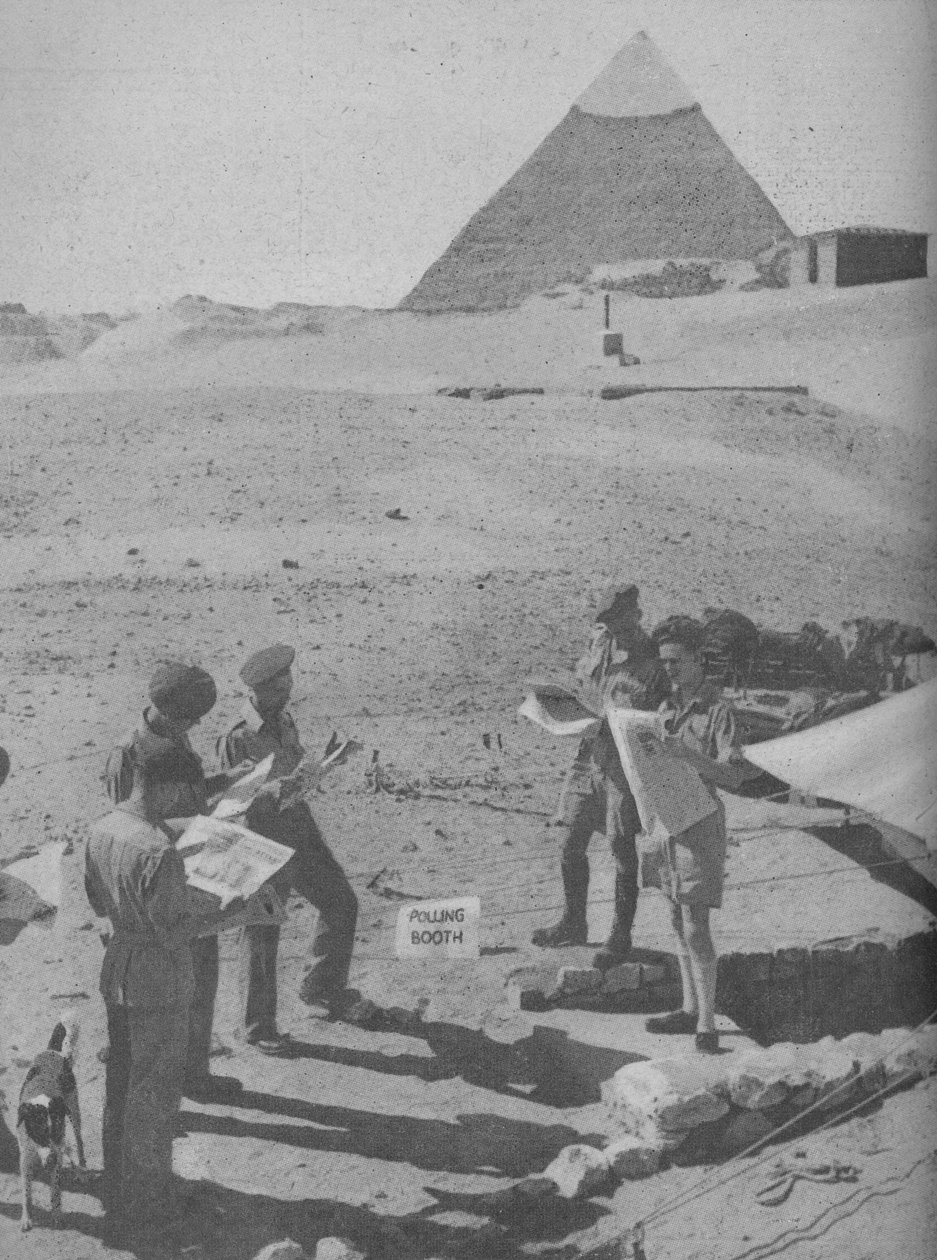 Service au Moyen-Orient, 1945 - Unbekannt