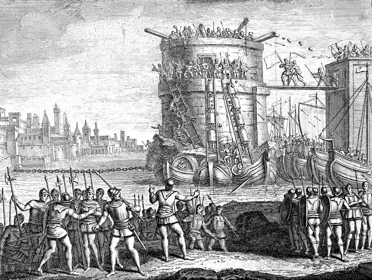 Siège de Damiette, Égypte, 13ème siècle 18ème siècle - Unbekannt