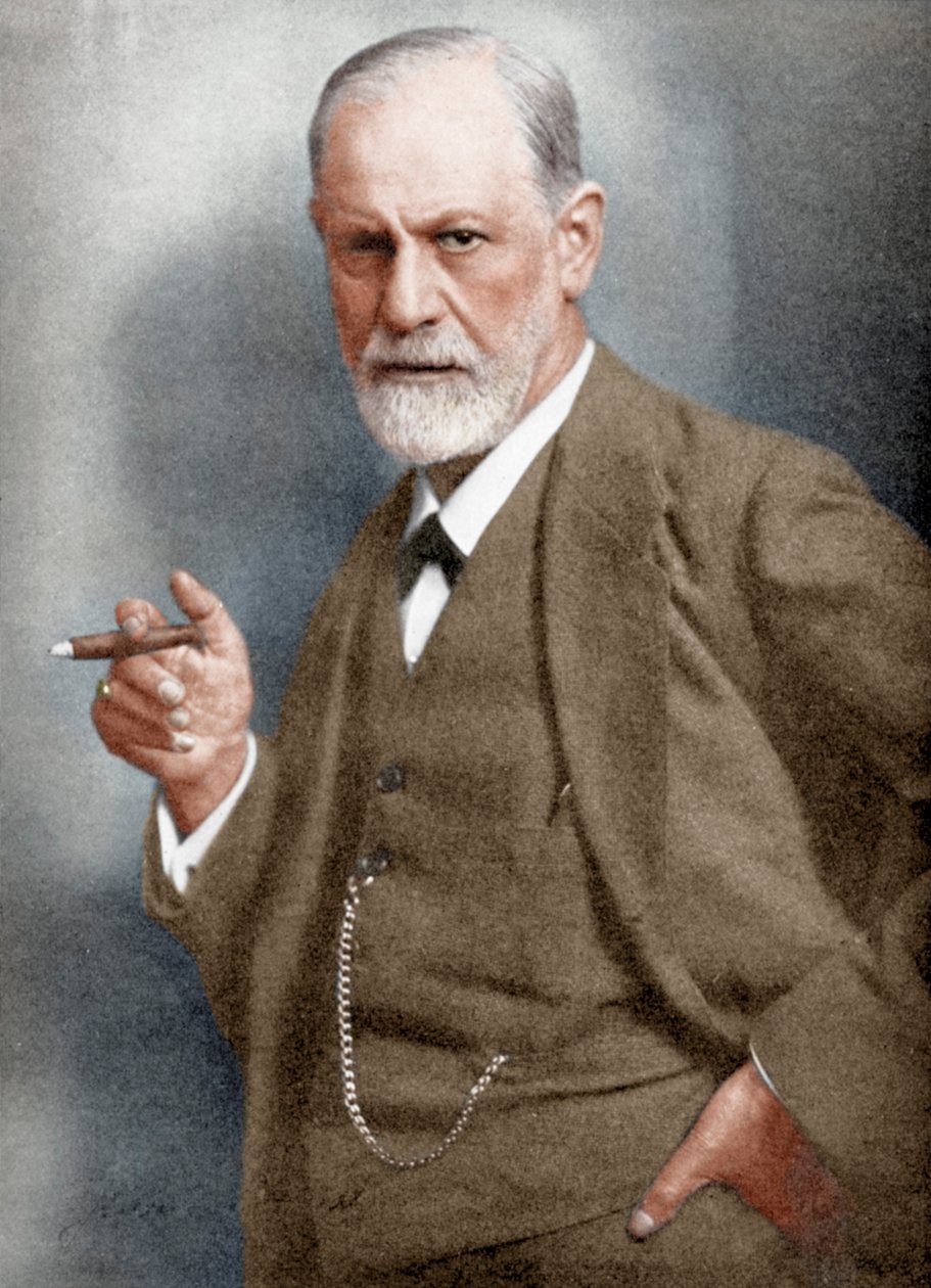 Sigmund Freud 1856-1939, neurologue autrichien - Unbekannt